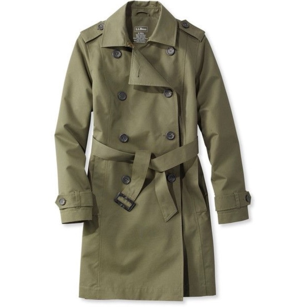 L.L Bean Crosstown Trench Coat - Size XS